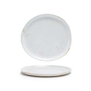 872-DDP069BEP22 9" Round Artefact™ Plate - Porcelain, Ash