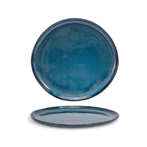 872-DDP068BLP21 11" Round Artefact™ Plate - Porcelain, Indigo