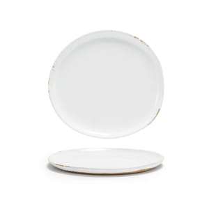 872-DDP069WHP22 9" Round Artefact™ Plate - Porcelain, White