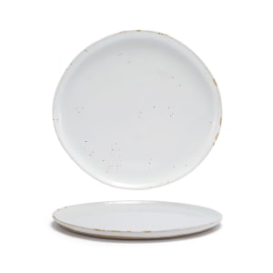 872-DDP068BEP21 11" Round Artefact™ Plate - Porcelain, Ash