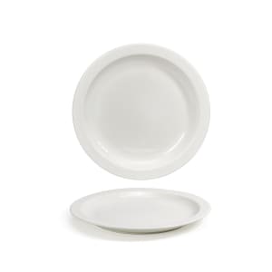 872-DDP097BEP22 9" Round Catalyst® Plate - Porcelain, White