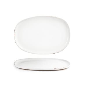 872-DOS033WHP21 Oval Artefact™ Plate - 13" x 9", Porcelain, Superwhite