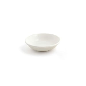 872-DSD018BEP23 1 oz Catalyst® Dish - Porcelain, White