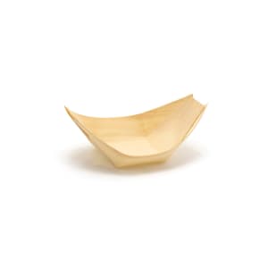 872-DSD063NAW28 2 oz Servewise™ Disposable Serving Bowl - 3" x 2", Pinewood