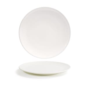 872-DSP044BEP22 8" Round Catalyst® Coupe Plate - Porcelain, White