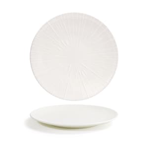 872-DSP046BEP22 8" Round Catalyst® Spoke Plate - Porcelain, White