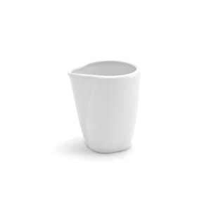 872-TCS004WHP23 6 oz Round Catalyst® Mod® Creamer - Porcelain, White