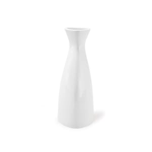 872-TSB004WHP22 12 oz Kyoto™ Pourer Vase - Porcelain, White