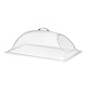 151-32218 Dome Cover w/ Cut-Out for Display Trays - 26"W x 18"D x 8"H, Plastic, Cl...
