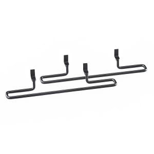 151-372313 Bracket for Buffet Risers - 12"W x 2"D, Metal, Black