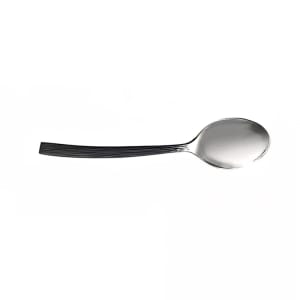 450-FL940 4 1/2" Demitasse Spoon with 18/10 Stainless Grade, Black Oak Pattern