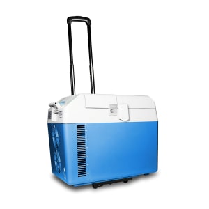 162-SPFZ25M 0.88 cu ft Portable Medical Freezer w/ Handles, Blue