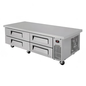 083-TCBE72SDREN 78" Chef Base Refrigerator w/ (4) Drawers - 115v