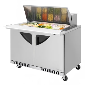 083-TST48SD18FBN 48 1/4" Sandwich/Salad Mega Top Prep Table w/ Refrigerated Base, 115v