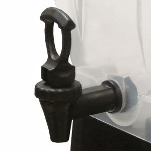 080-PBD3F Faucet for PBD-3 Beverage Dispenser - Plastic black