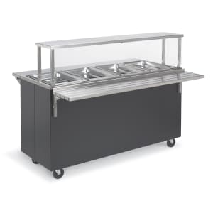 175-397112 60" Hot Food Table w/ (4) Wells & Enclosed Base, 208 240v/1ph