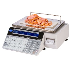 605-GSP30A 30 lb Price Computing Label Printing Scale - Front & Back Display, 115v