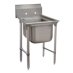 009-938120 31" 1 Compartment Sink w/ 20"L x 28"W Bowl, 12" Deep