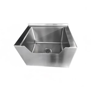 009-9OP40DFX Floor Mount Mop Sink w/ 12"D Bowl, Drop Front