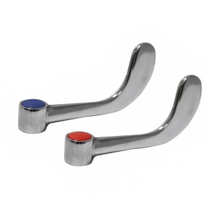 009-K316LUX Wrist Handles Only, for Splash Mount Sinks