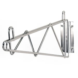 009-SB18X Bracket for 18" Deep Wall Mounted Shelf, Chrome