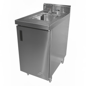 009-SHK302 Cabinet Base Commercial Hand Sink w/ 14"L x 10"W x 10"D Bowl