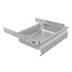 009-SS1520 Deluxe Drawer w/ Slides - 15"L x 20"W x 5"D, Stainless Steel