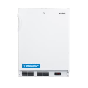 162-ACF48W 24" One-Section Undercounter Medical Freezer - White, 115v