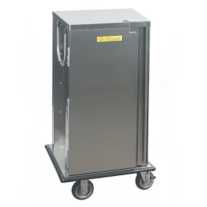 949-TC1212 Ambient Meal Delivery Cart w/ (12) Tray Capacity, Stainless