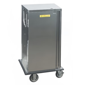 949-TC1214 Ambient Meal Delivery Cart w/ (14) Tray Capacity, Stainless