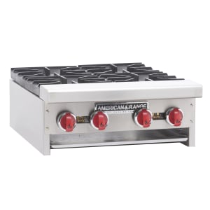 386-ARHP242LP 24" Gas Hotplate w/ (2) Burners & Manual Controls, LP