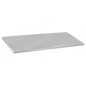 009-VCTC2410 Flat Countertop - 25" x 120", 16 ga 304 Stainless, Satin Finish