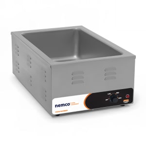 Winco FW-7R250 Countertop Food Warmer - Wet w/ (1) 7 qt Pan Well, 120v