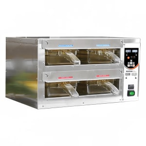 128-6070TT 19 1/2" Freestanding Warming Unit for (4) 1/3 Size Pans, 120v