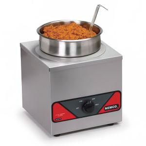 128-6110A 4 qt Countertop Soup Warmer w/ Thermostatic Controls, 120v