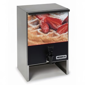 128-7050 2 gal Waffle Batter Dispenser - Stainless Steel, Silver 