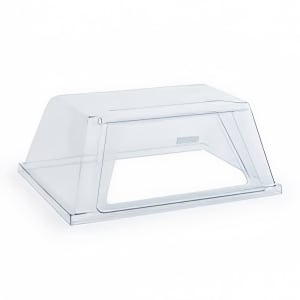 128-8036GD Self Serve Sanitary Sneeze Guard w/ Flat Top & Door For 8036 Series, Clear