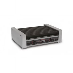 128-8027SX 27 Hot Dog Roller Grill w/ Manual Controls - Flat Top, 120v