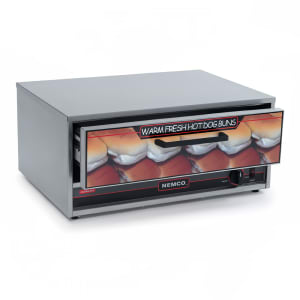 128-8027BW220 Humidified Hot Dog Bun Warmer w/ (32) Bun Capacity, 220v/1ph