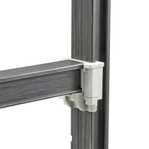 144-EXTR54480 54" Camshelving Elements XTRA Universal Traverse, Brushed Graphite