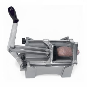 128-56450A1 Extra Large Potato Cutter w/  1/4" Square Cut & Polymer Push Block, Aluminum