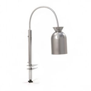 128-60044 1 Bulb Gooseneck Heat Lamp w/ Flexible Clamp Arm, Steel/Aluminum, 120v