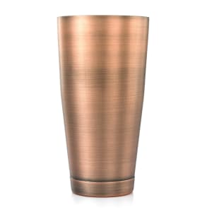 132-M37008ACP 28 oz Stainless Bar Cocktail Shaker, Antique Copper