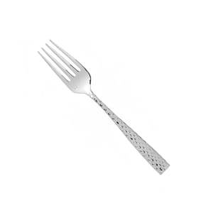 511-15102FC026 9 7/10" Serving Fork with 18/10 Stainless Grade, Lucca Faceted Pattern