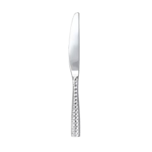511-15102FC015 8 1/2" Dessert Knife with 18/10 Stainless Grade, Lucca Faceted Pattern