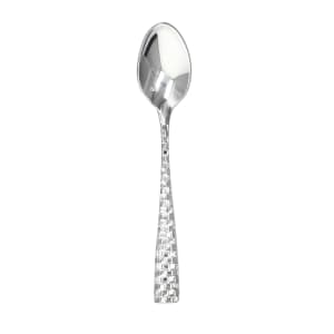 511-15102FC022 4 7/10" Demitasse Spoon with 18/10 Stainless Grade, Lucca Faceted Pattern