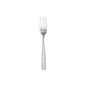 511-15102FC038 6" Cake Fork with 18/10 Stainless Grade, Lucca Faceted Pattern