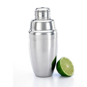 132-M37038 18 oz Stainless Steel Cocktail Shaker Set 