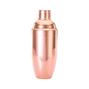 132-M37039CP 3-Piece Japanese Cocktail Shaker, Copper