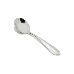 511-1510900003 6 1/2" Bouillon Spoon with 18/10 Stainless Grade, Forge Pattern